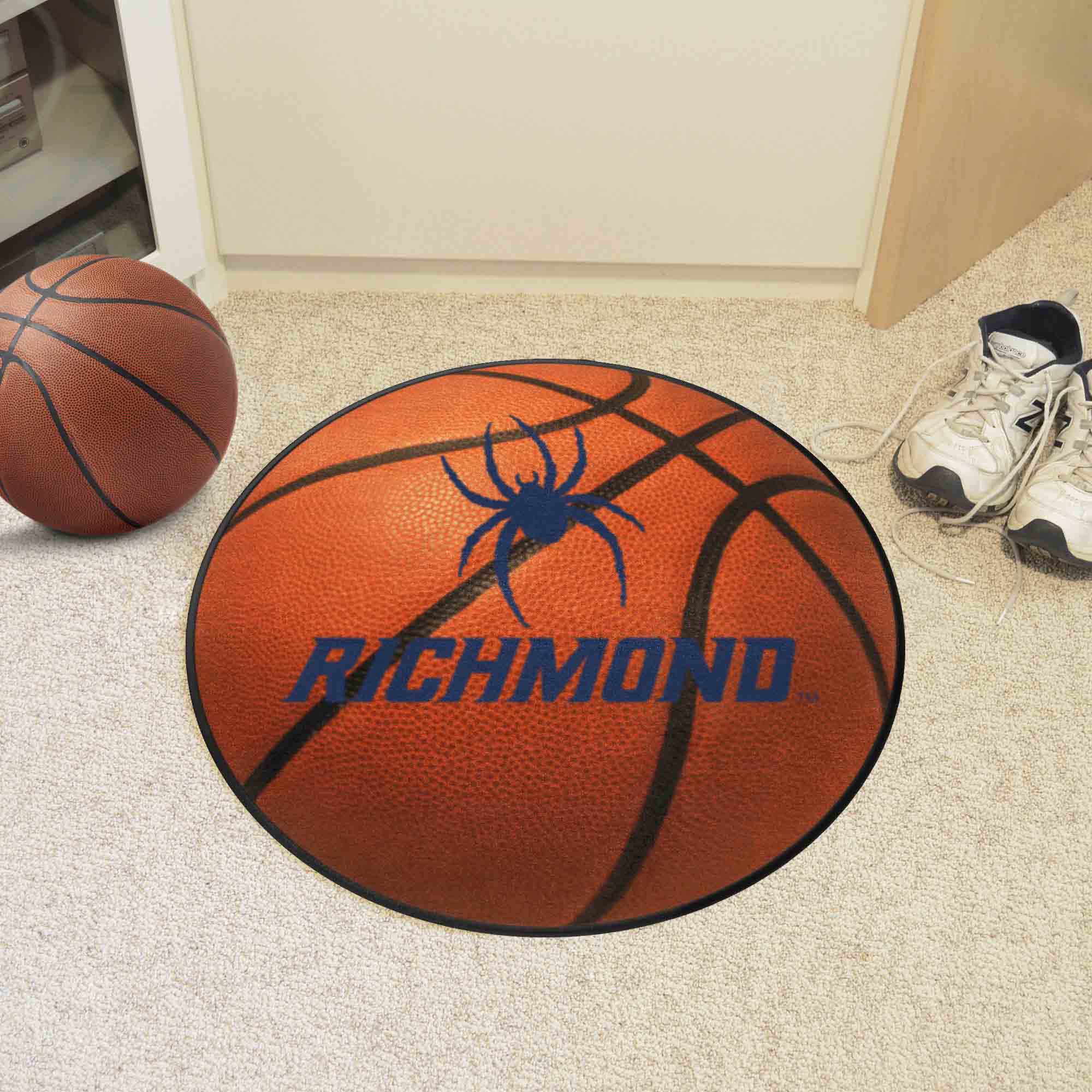 Richmond Spiders Basketball Rug - 27in. Diameter - Richmond
