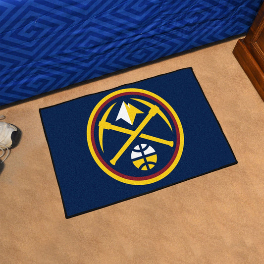 Denver Nuggets Starter Mat Accent Rug - 19in. x 30in. - Denver Nuggets