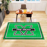Marshall Thundering Herd 5ft. x 8 ft. Plush Area Rug - Marshall