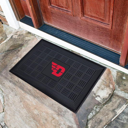 Dayton Flyers Heavy Duty Vinyl Medallion Door Mat - 19.5in. x 31in. - Dayton