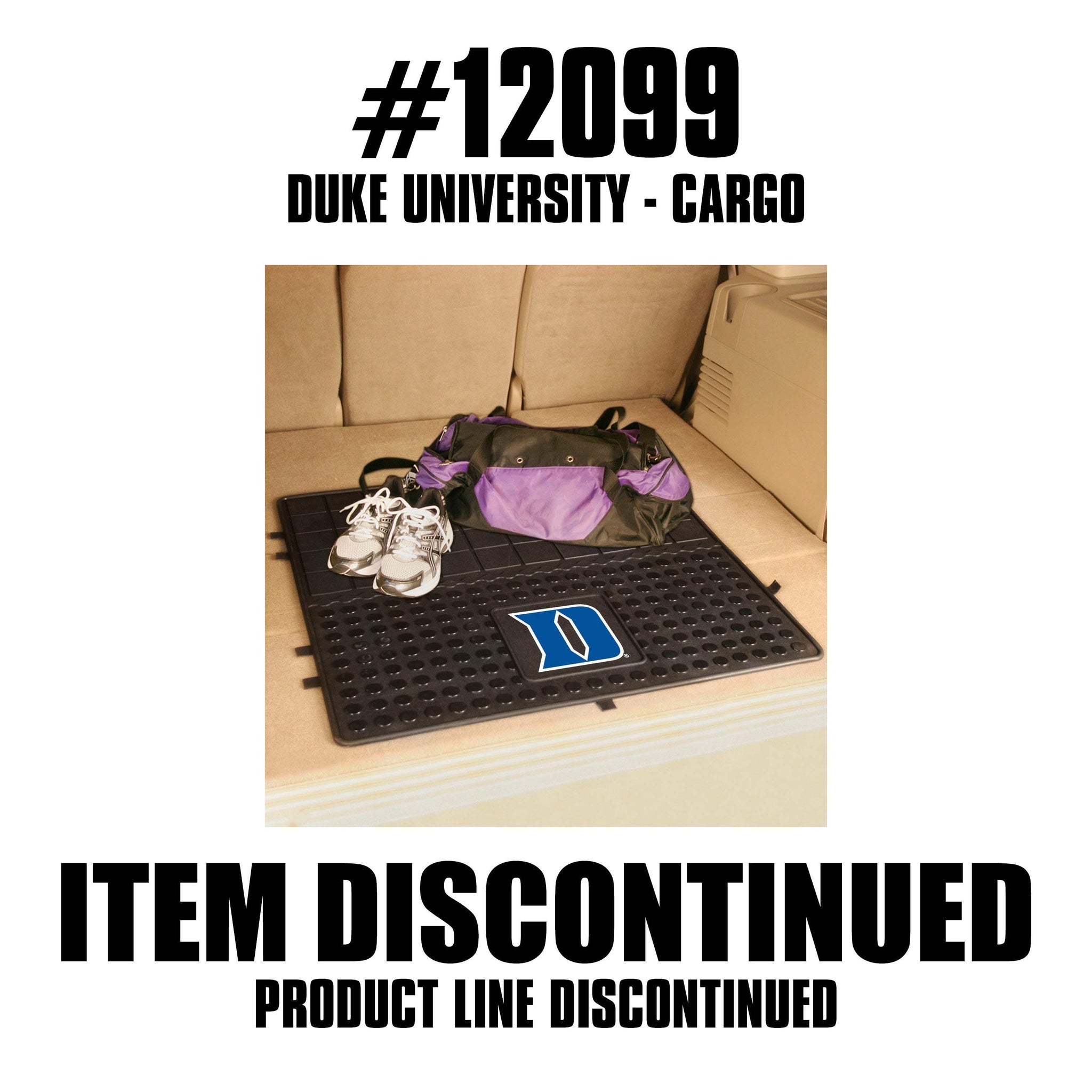 Duke Blue Devils Heavy Duty Cargo Mat 31"x31" - Duke - Flyclothing LLC