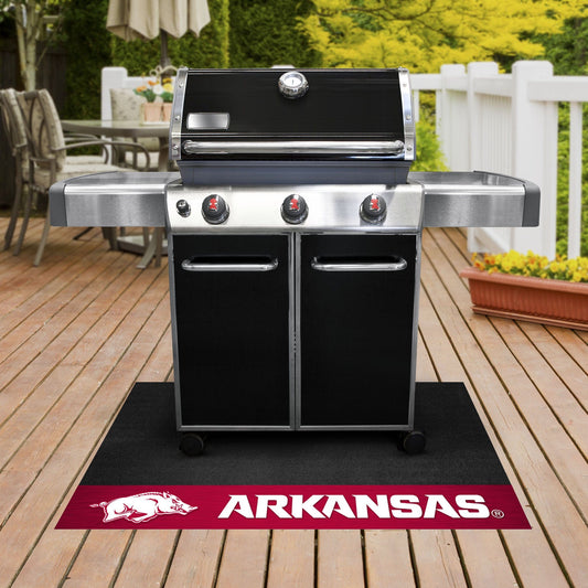Arkansas Razorbacks Vinyl Grill Mat - 26in. x 42in. - Arkansas
