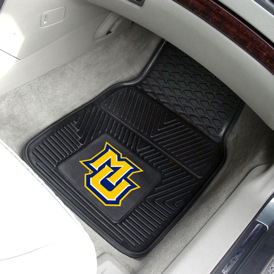 Marquette Golden Eagles Heavy Duty Car Mat Set - 2 Pieces - Marquette