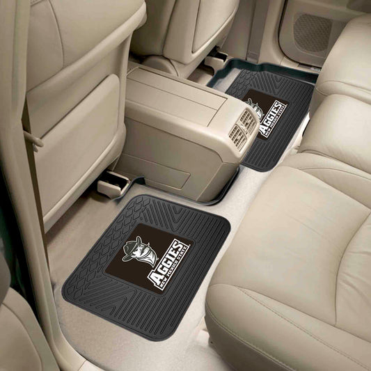 New Mexico State Lobos Back Seat Car Utility Mats - 2 Piece Set - New Mexico State