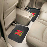 Maryland Terrapins Back Seat Car Utility Mats - 2 Piece Set - Maryland