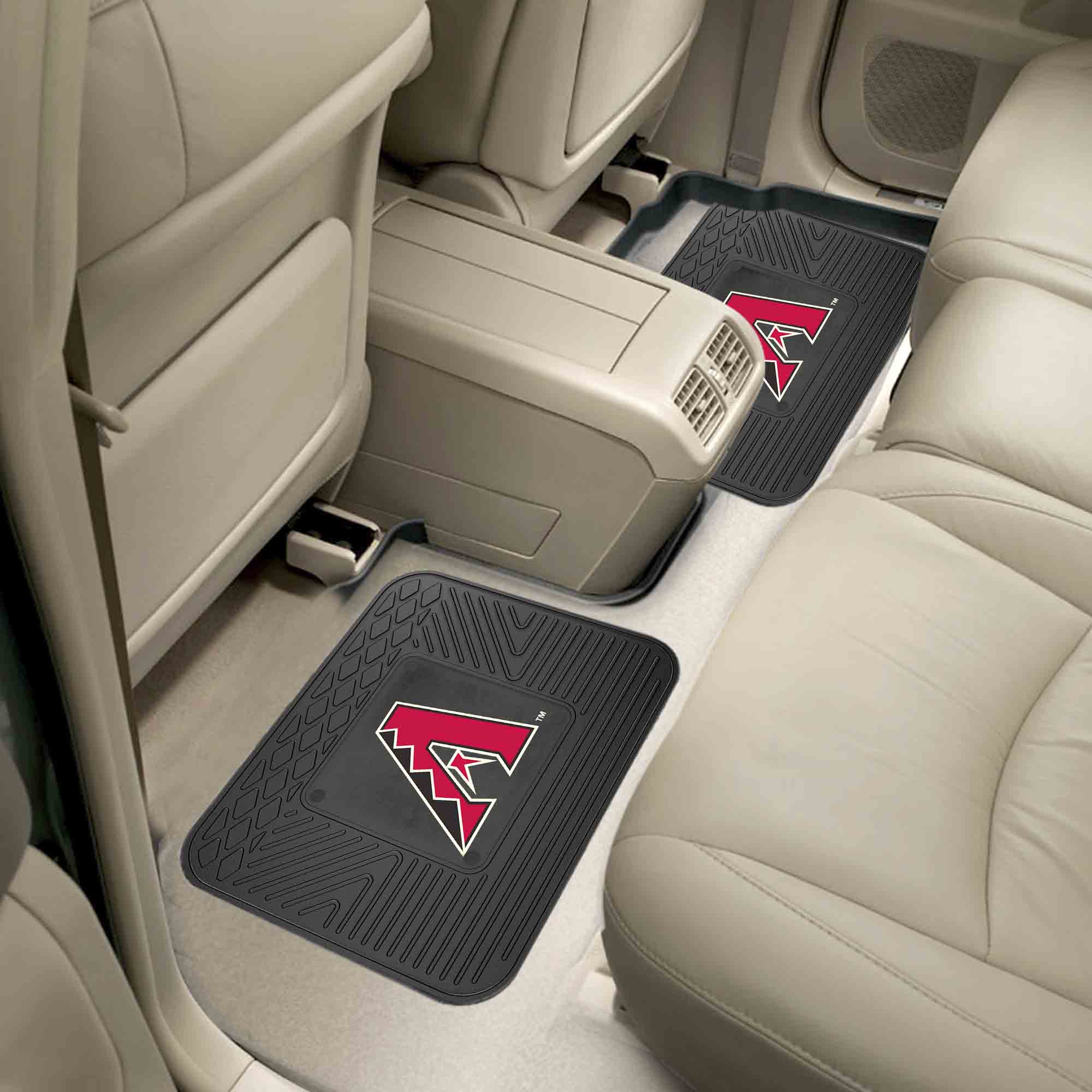 Arizona Diamondbacks Back Seat Car Utility Mats - 2 Piece Set - Arizona Diamondbacks