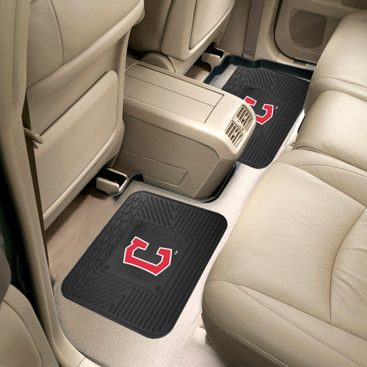 Cleveland Guardians Back Seat Car Utility Mats - 2 Piece Set - Cleveland Guardians