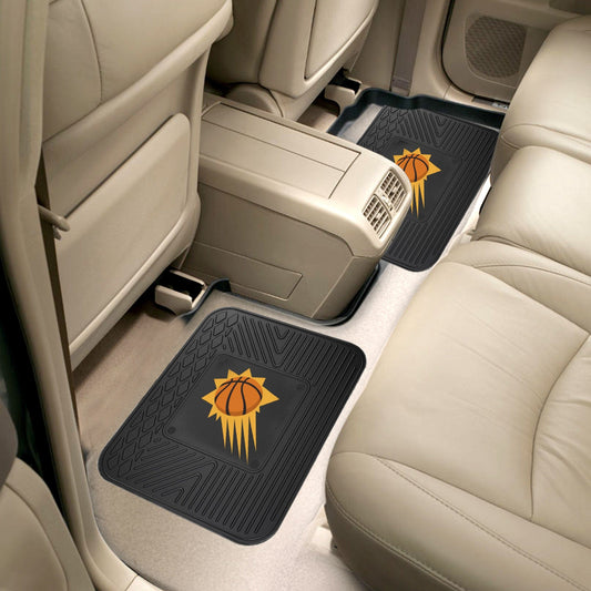 Phoenix Suns Back Seat Car Utility Mats - 2 Piece Set - Phoenix Suns