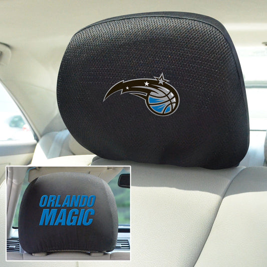 Orlando Magic Embroidered Head Rest Cover Set - 2 Pieces - Orlando Magic