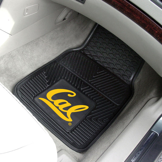Cal Golden Bears Heavy Duty Car Mat Set - 2 Pieces - Cal