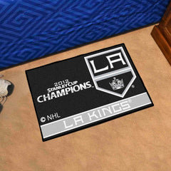 Los Angeles Kings Starter Mat Accent Rug - 19in. x 30in., 2012 NHL Stanley Cup Champions - Los Angeles Kings