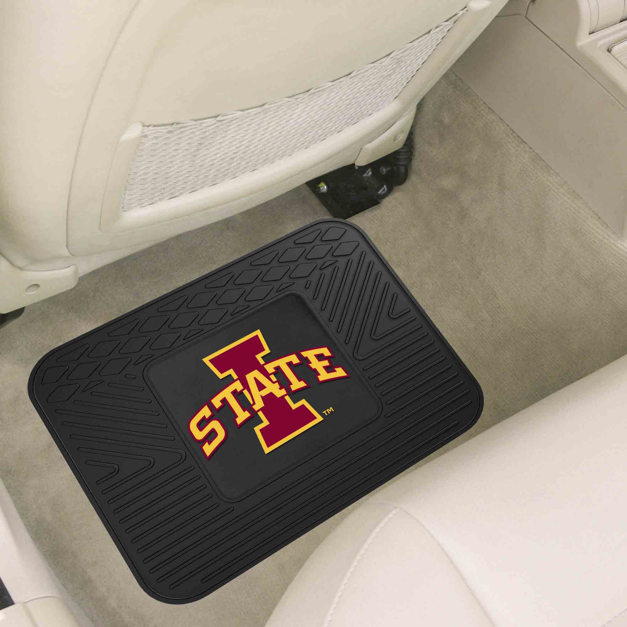 Iowa State Cyclones Back Seat Car Utility Mat - 14in. x 17in. - Iowa State