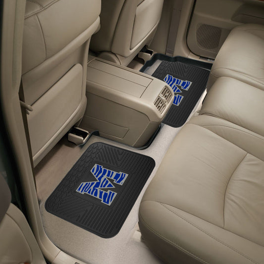 Memphis Tigers Back Seat Car Utility Mats - 2 Piece Set - Memphis