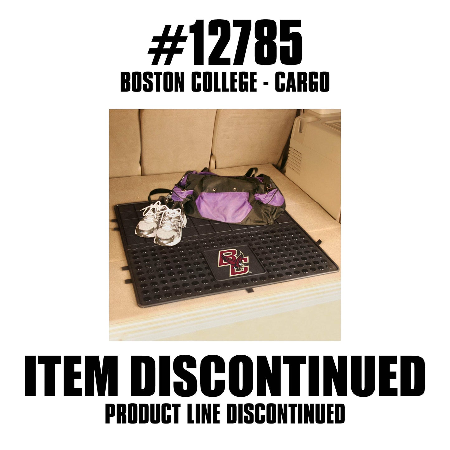 Boston College Eagles Heavy Duty Cargo Mat 31"x31" - Boston College - Flyclothing LLC