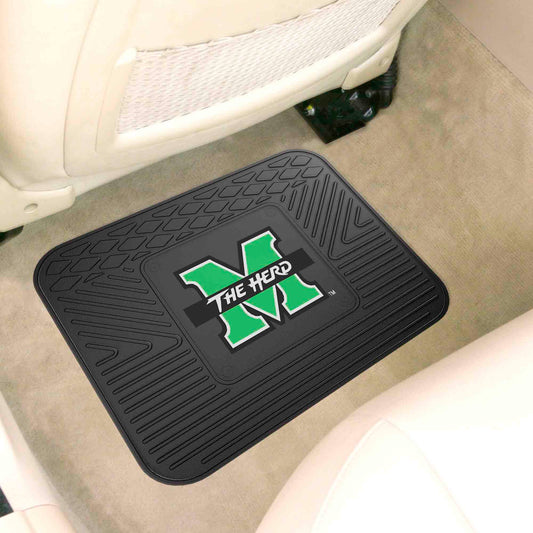 Marshall Thundering Herd Back Seat Car Utility Mat - 14in. x 17in. - Marshall
