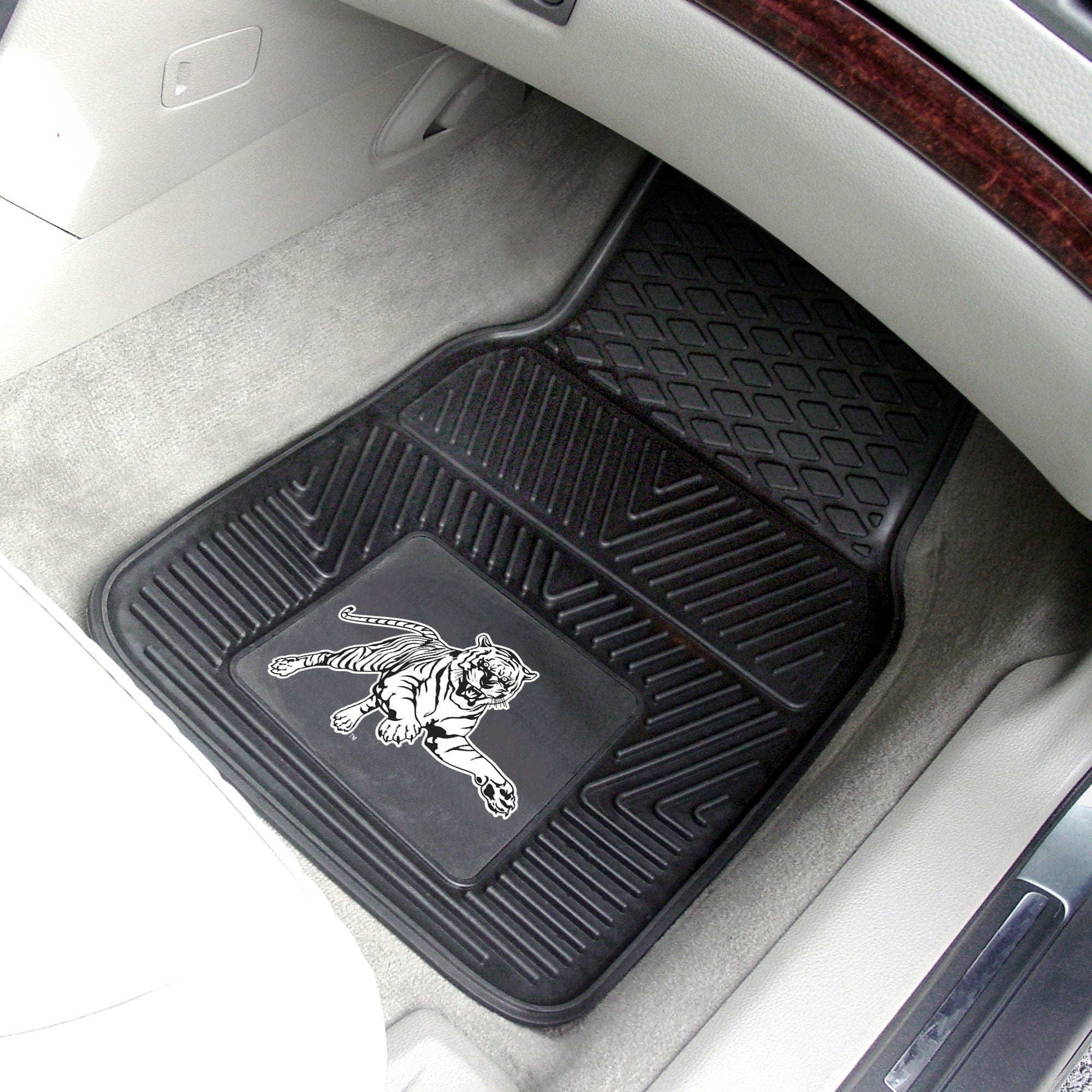 Jackson State Tigers Heavy Duty Car Mat Set - 2 Pieces - Jackson State
