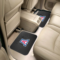 Arizona Wildcats Back Seat Car Utility Mats - 2 Piece Set - Arizona