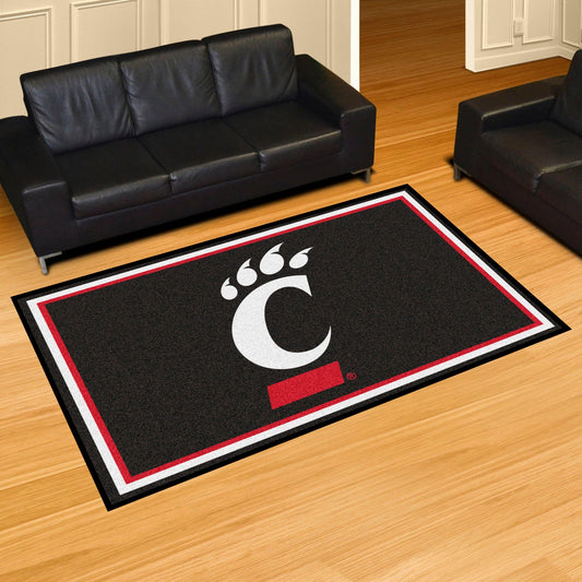 Cincinnati Bearcats 5ft. x 8 ft. Plush Area Rug - Cincinnati