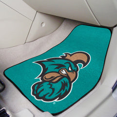 Coastal Carolina Chanticleers Front Carpet Car Mat Set - 2 Pieces - Coastal Carolina