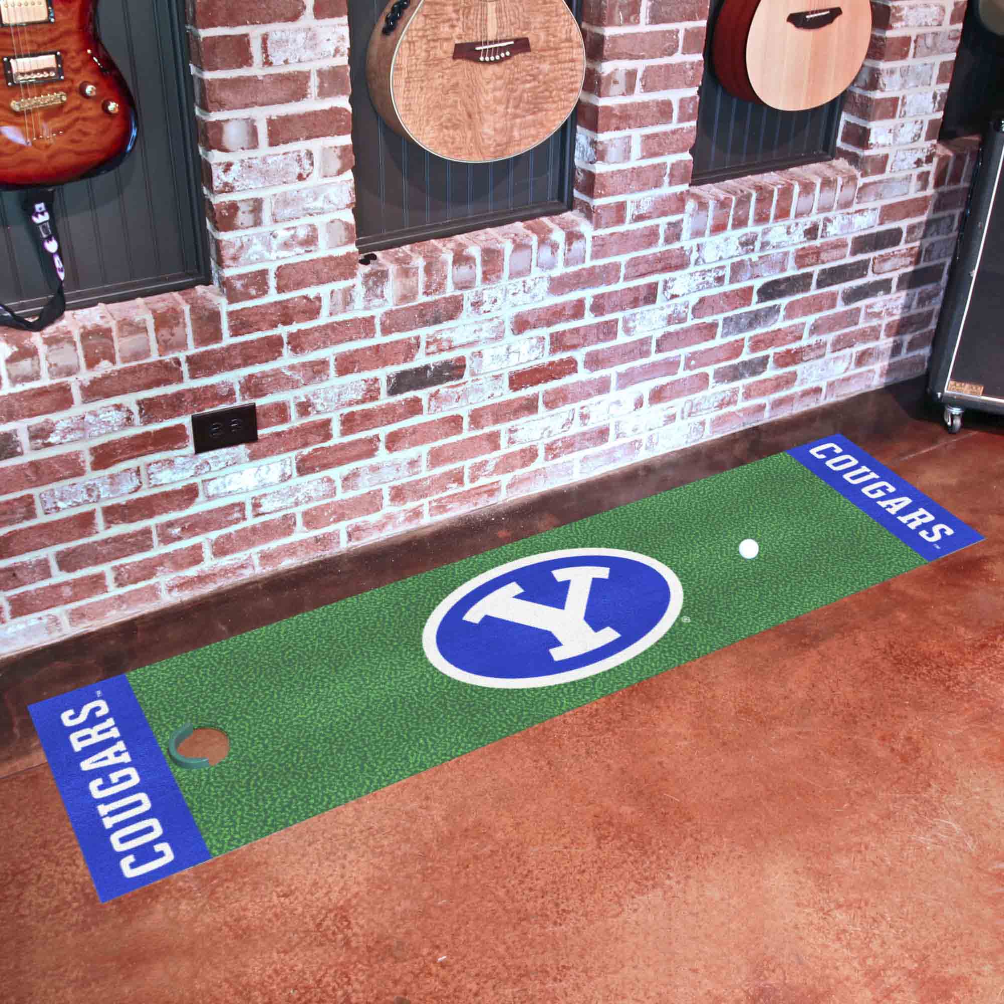 BYU Cougars Putting Green Mat - 1.5ft. x 6ft. - BYU