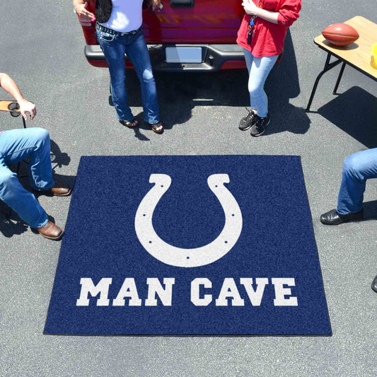 Indianapolis Colts Man Cave Tailgater Rug - 5ft. x 6ft. - Indianapolis Colts