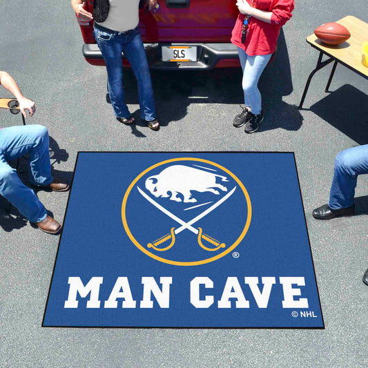 Buffalo Sabres Man Cave Tailgater Rug - 5ft. x 6ft. - Buffalo Sabres