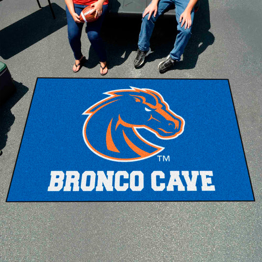 Boise State Broncos Man Cave Ulti-Mat Rug - 5ft. x 8ft. - Boise State