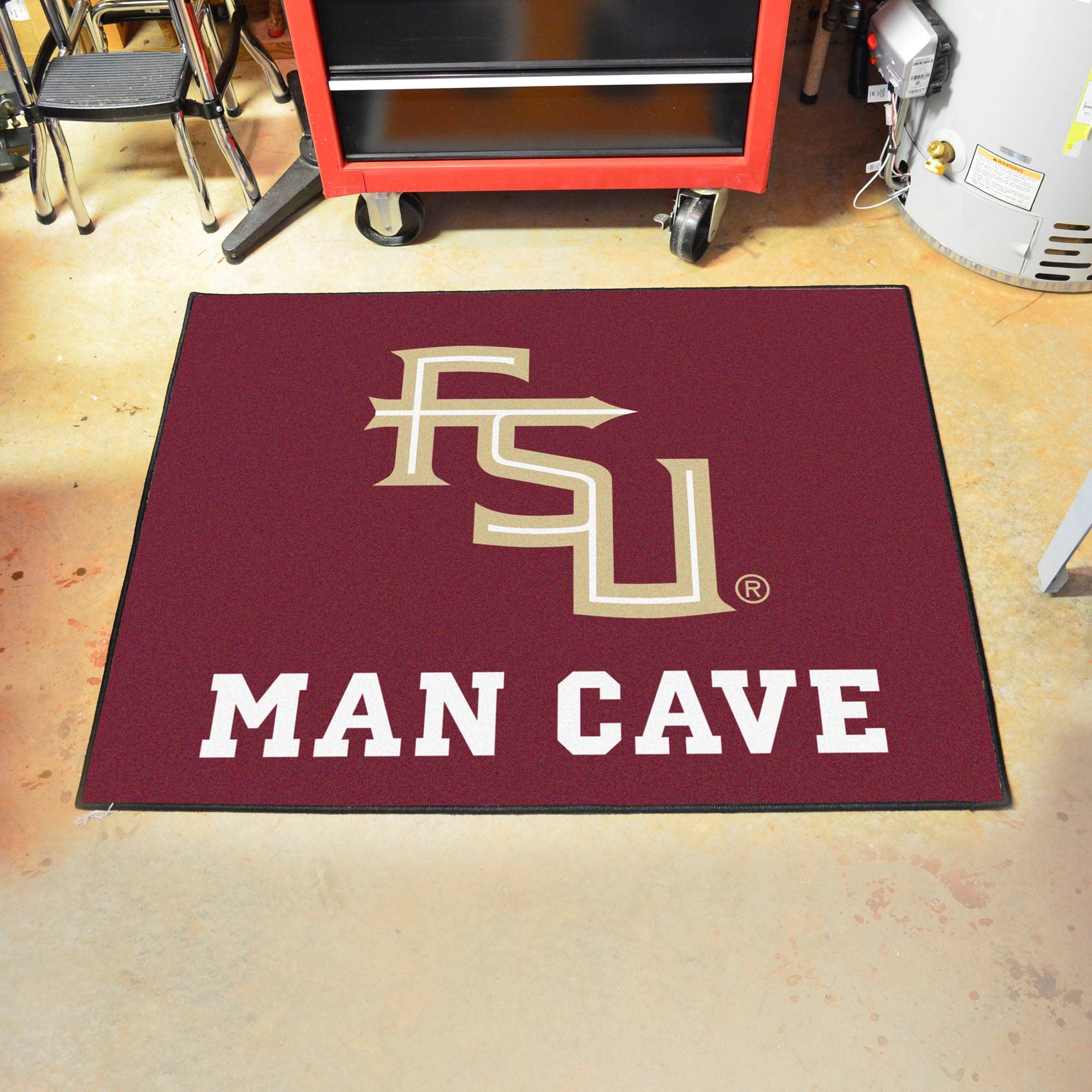 Florida State Seminoles Man Cave All-Star Rug - 34 in. x 42.5 in. - Florida State