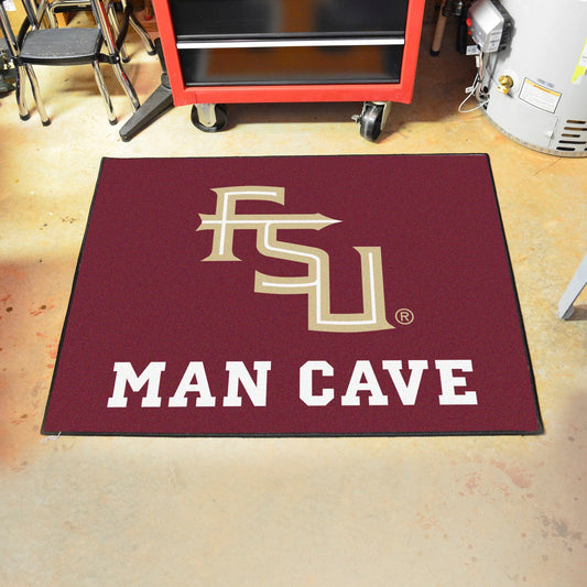 Florida State Seminoles Man Cave All-Star Rug - 34 in. x 42.5 in. - Florida State