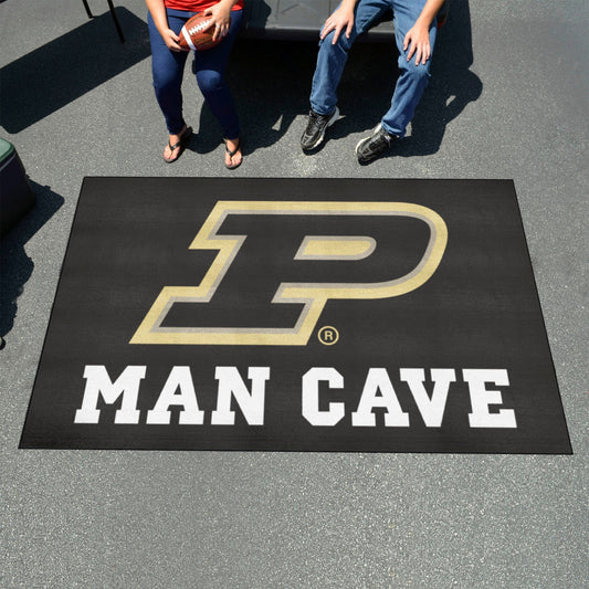 Purdue Boilermakers Man Cave Ulti-Mat Rug - 5ft. x 8ft. - Purdue