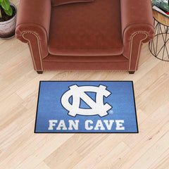 North Carolina Tar Heels Man Cave Starter Mat Accent Rug - 19in. x 30in. - North Carolina