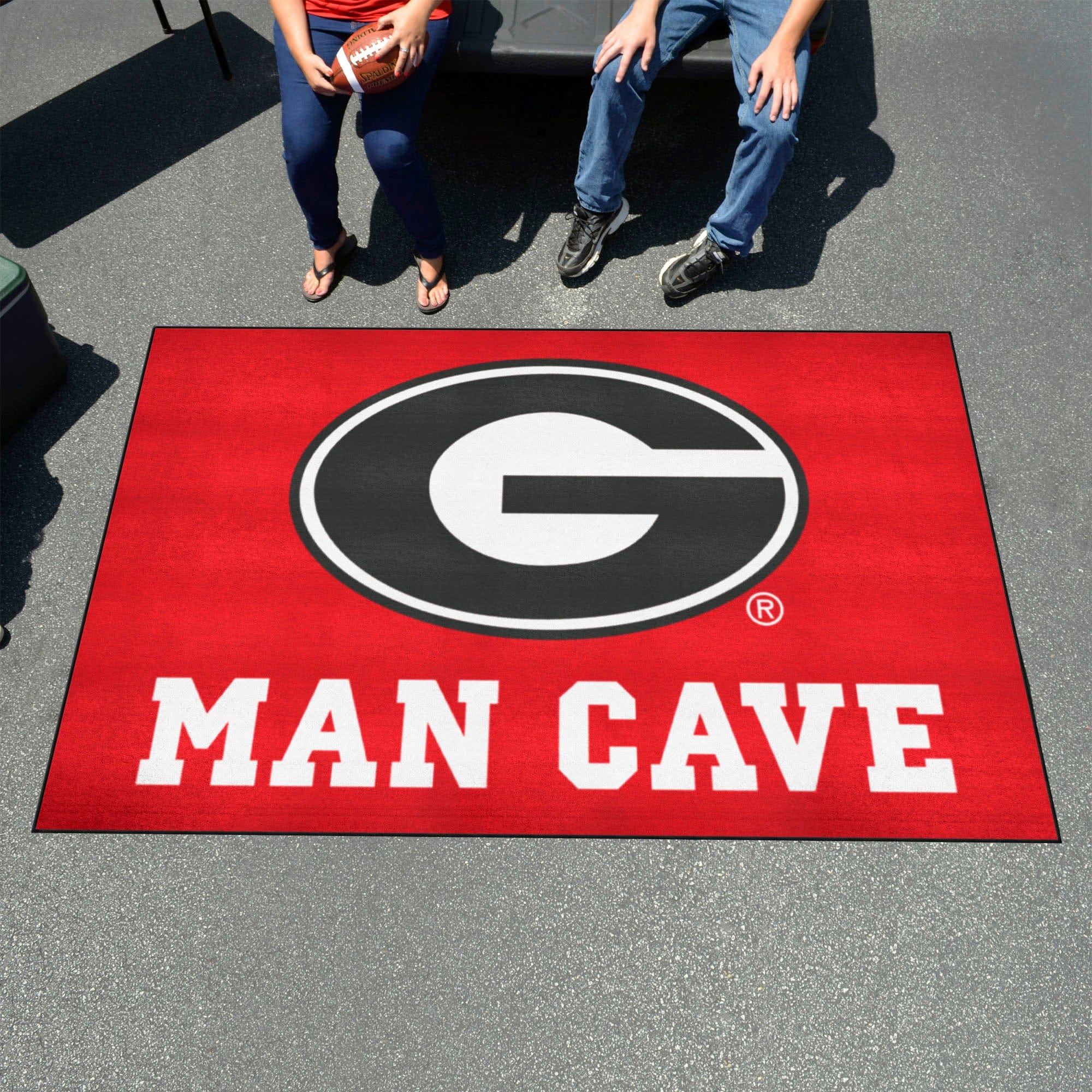 Georgia Bulldogs Man Cave Ulti-Mat Rug - 5ft. x 8ft. - Georgia