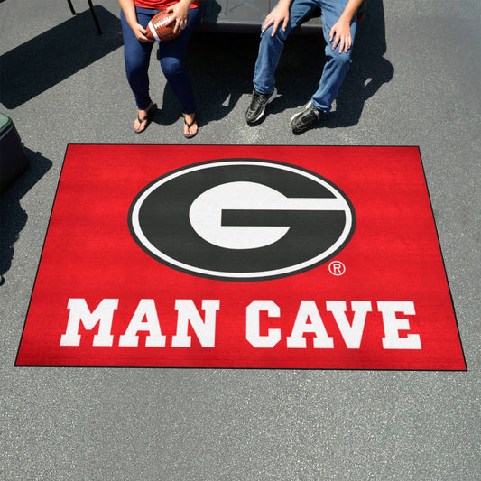 Georgia Bulldogs Man Cave Ulti-Mat Rug - 5ft. x 8ft. - Georgia