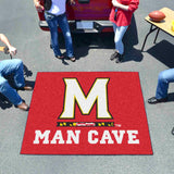 Maryland Terrapins Man Cave Tailgater Rug - 5ft. x 6ft. - Maryland
