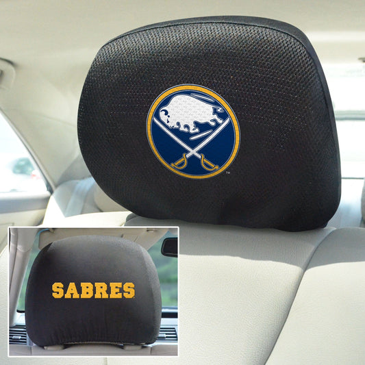 Buffalo Sabres Embroidered Head Rest Cover Set - 2 Pieces - Buffalo Sabres