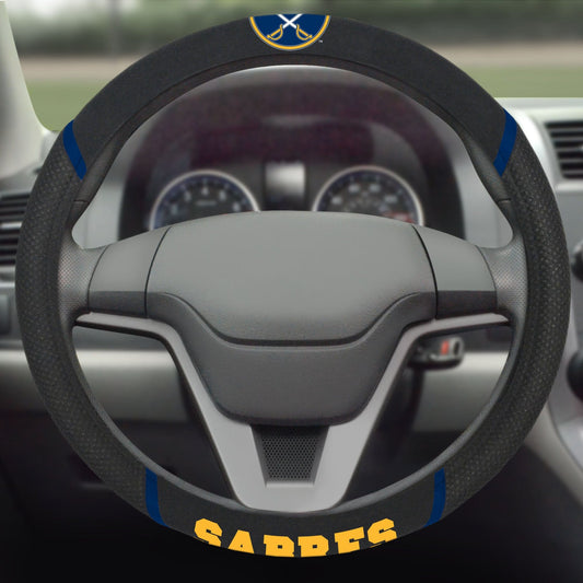 Buffalo Sabres Embroidered Steering Wheel Cover - Buffalo Sabres