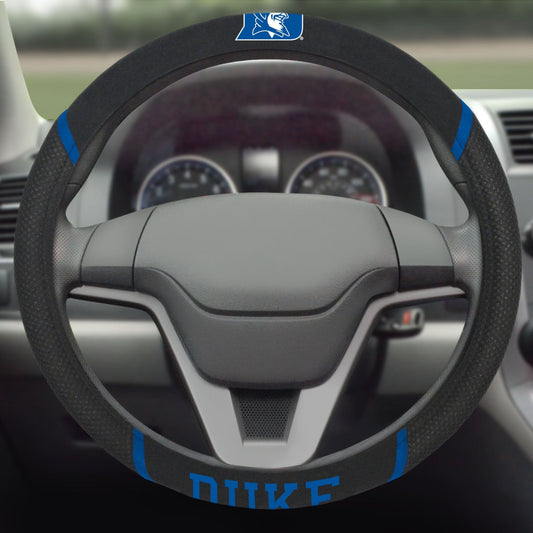 Duke Blue Devils Embroidered Steering Wheel Cover - Duke
