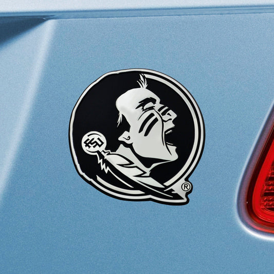 Florida State Seminoles 3D Chrome Metal Emblem - Florida State