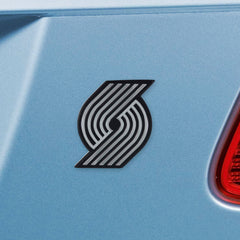Portland Trail Blazers 3D Chrome Metal Emblem - Portland Trail Blazers