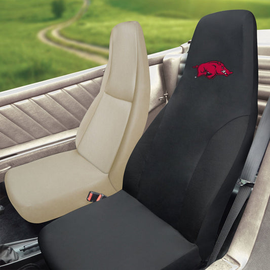 Arkansas Razorbacks Embroidered Seat Cover - Arkansas