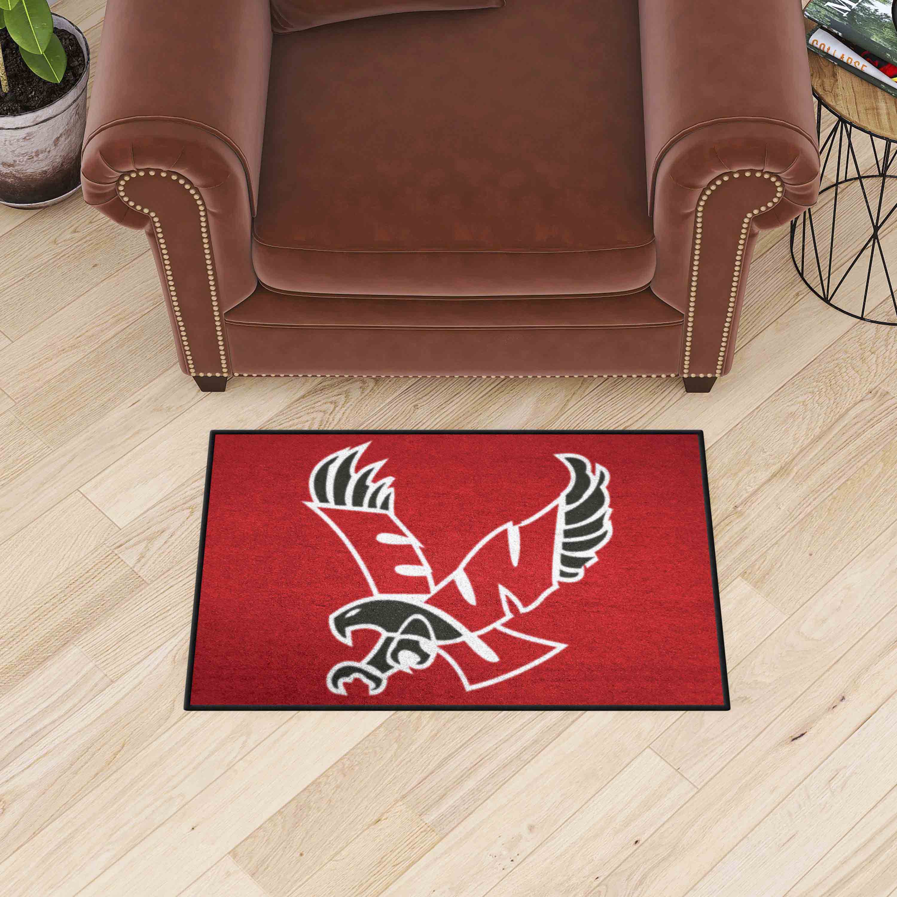 Eastern Washington Eagles Starter Mat Accent Rug - 19in. x 30in. - Eastern Washington