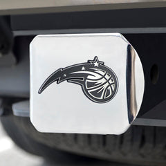 Orlando Magic Chrome Metal Hitch Cover with Chrome Metal 3D Emblem - Orlando Magic