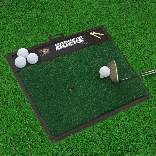 Anaheim Ducks Golf Hitting Mat - Anaheim Ducks
