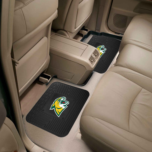 Northern Michigan Wildcats Back Seat Car Utility Mats - 2 Piece Set - Northern Michigan