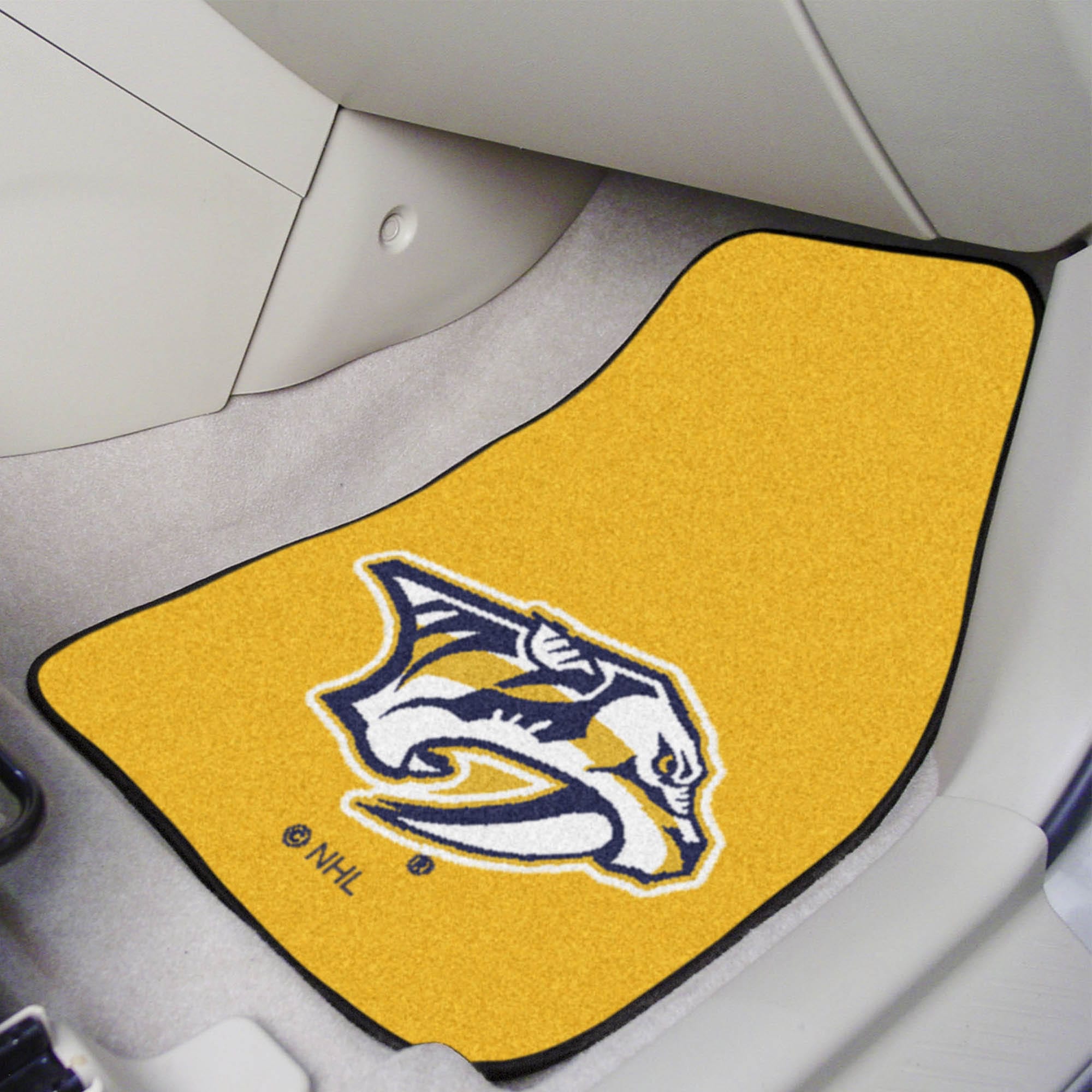 Nashville Predators Front Carpet Car Mat Set - 2 Pieces - Nashville Predators