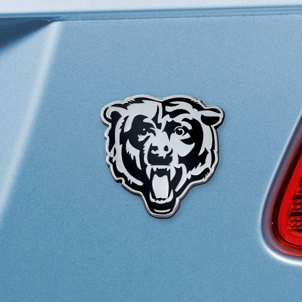 Chicago Bears 3D Chrome Metal Emblem - Chicago Bears - Flyclothing LLC