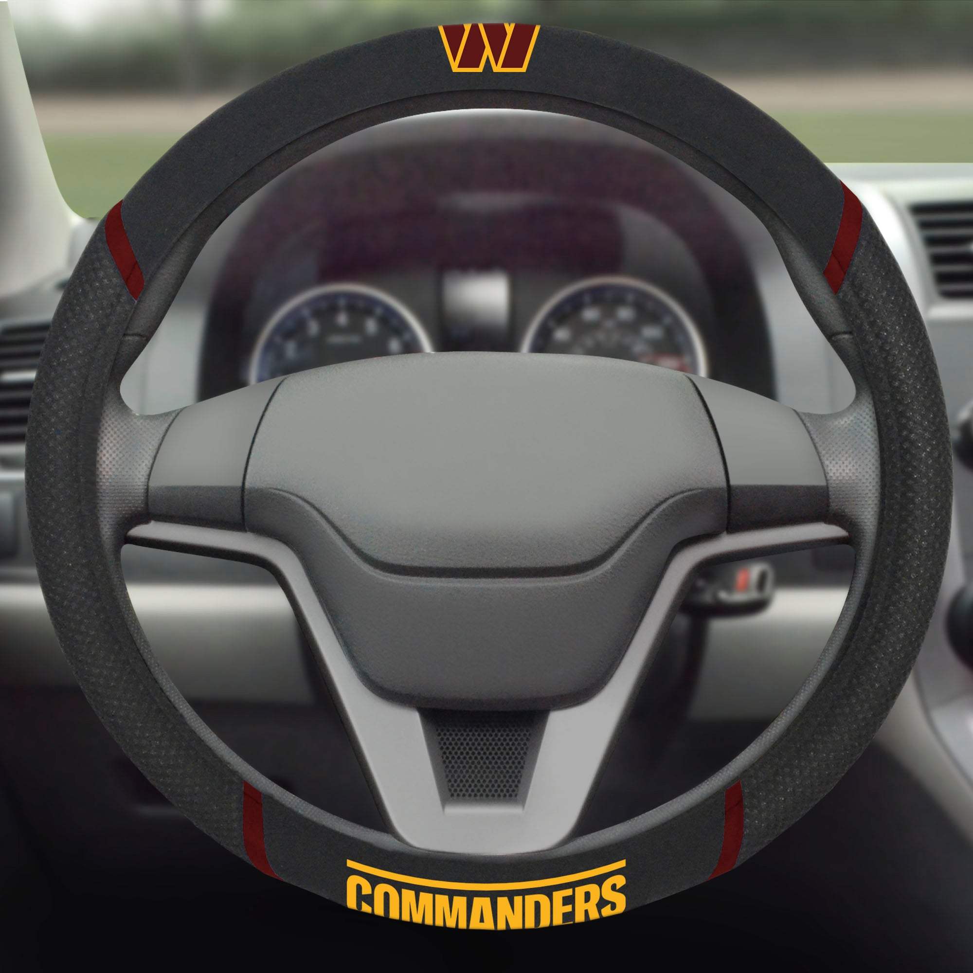 Washington Commanders Embroidered Steering Wheel Cover - Washington Commanders - Flyclothing LLC