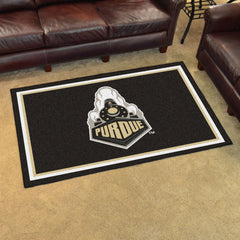 Purdue Boilermakers 4ft. x 6ft. Plush Area Rug, Train Logo - Purdue