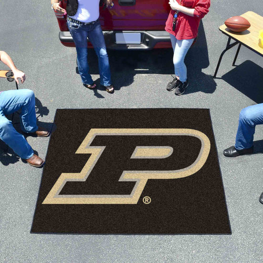 Purdue Boilermakers Tailgater Rug - 5ft. x 6ft., P Logo - Purdue