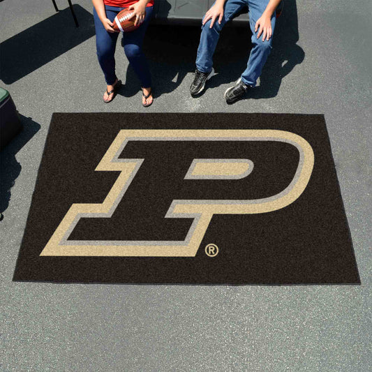 Purdue Boilermakers Ulti-Mat Rug - 5ft. x 8ft., P Logo - Purdue